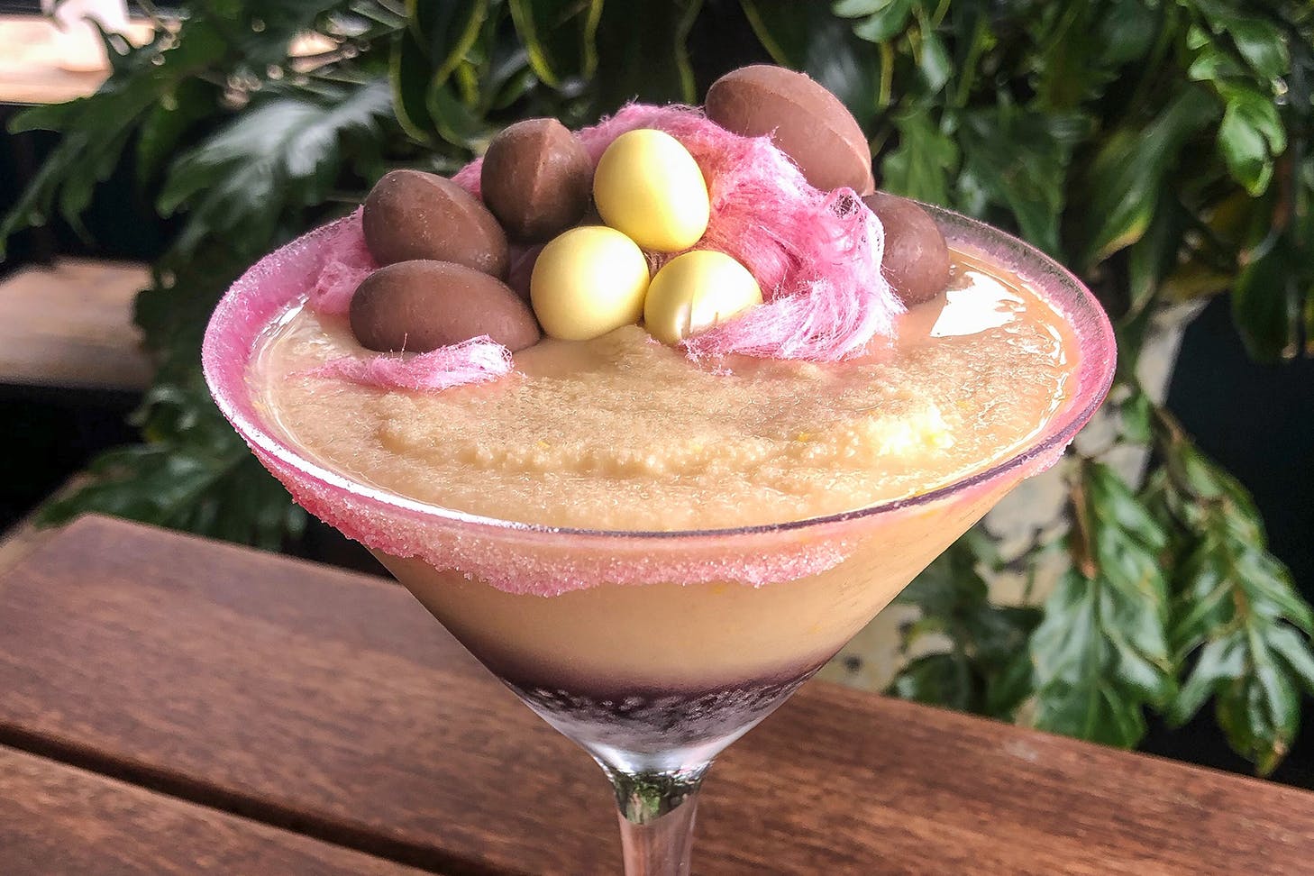 The decadent choc marg at Coops.